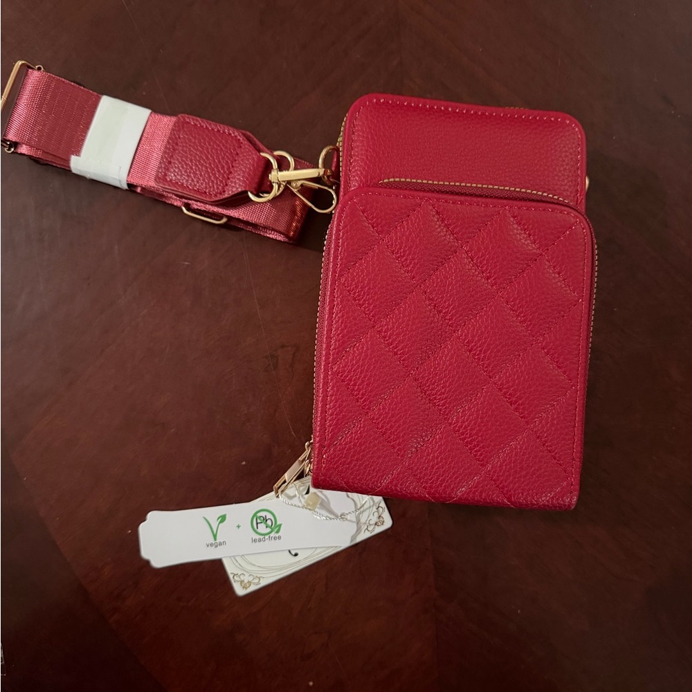 Red ( more burgundy)new Crossbody Bag